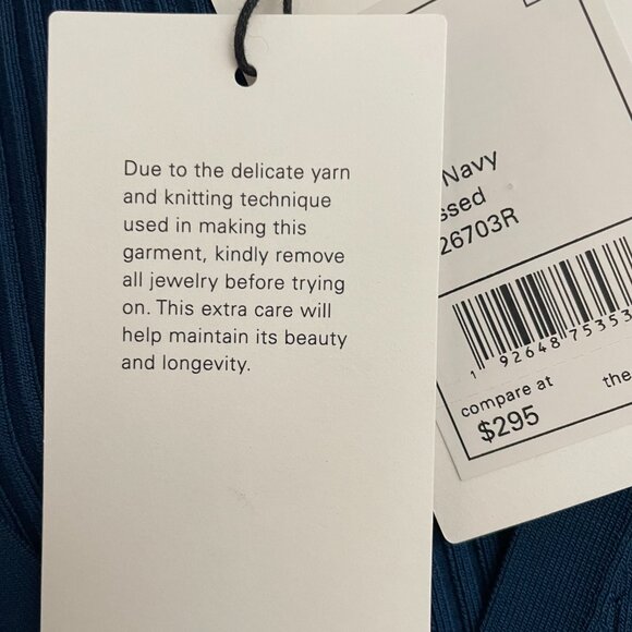 Theory Cropped Rib Knit Cardigan New With Tag - Picture 7 of 9